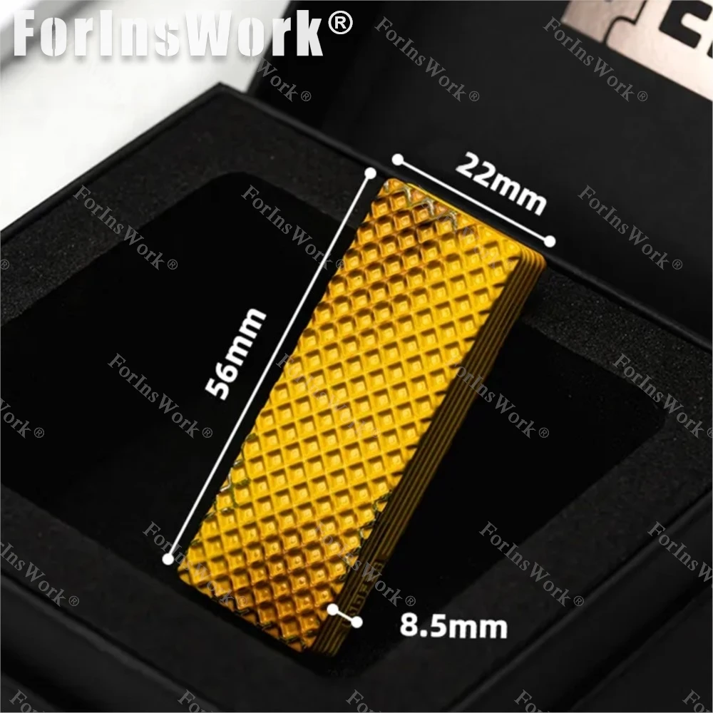 01EDC plaquette Biscuit mécanique Push Slider Fidgets jouets adulte bureau jouets métal Fidget Spinner soulagement du Stress jouet