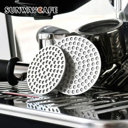 51mm 53mm 58mm Coffee Puck Screen 0.2mm Espresso Filter For Delonghi Breville Portafilter Accessory Barista Tool