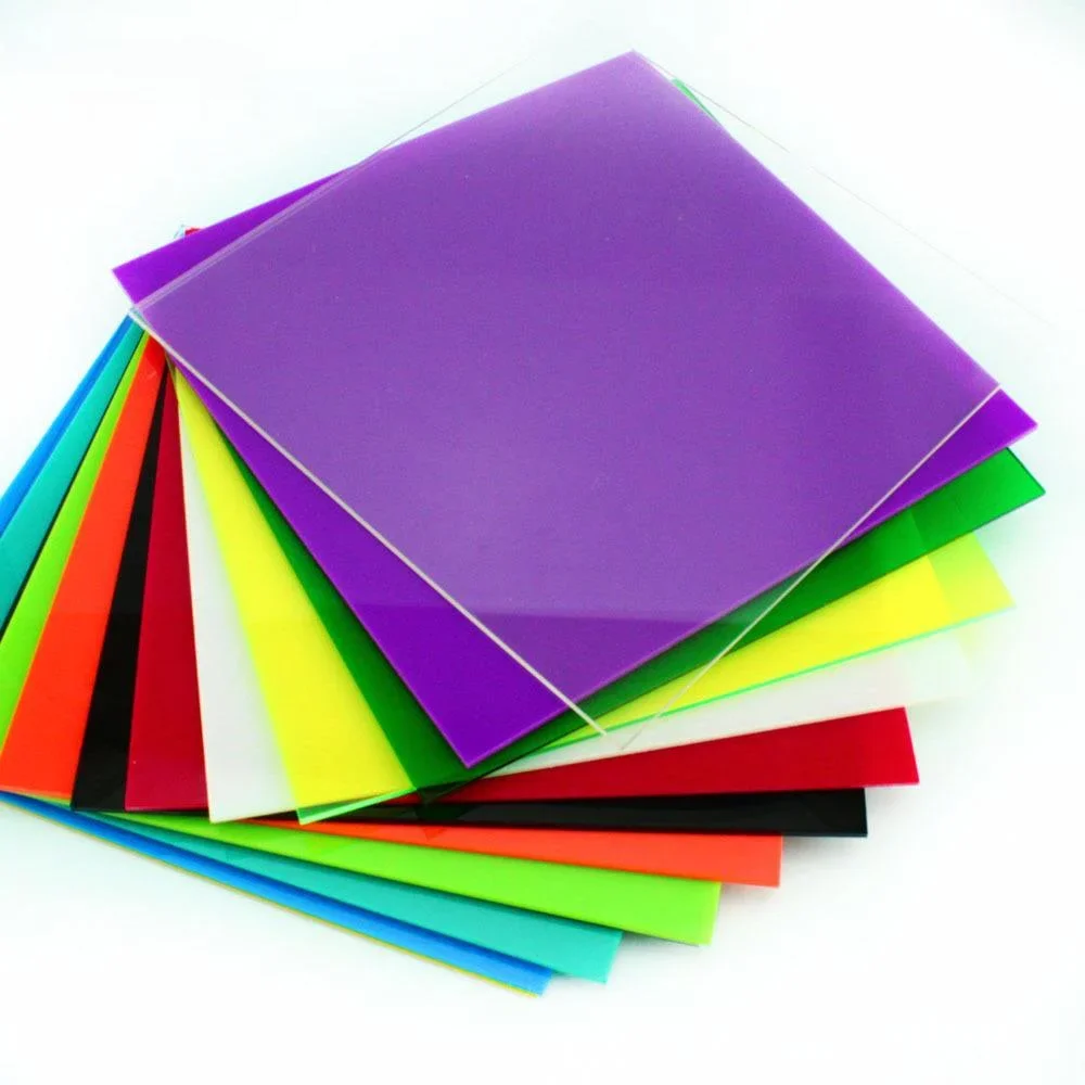 20*20Cm Nhiều Màu Acrylic Ban Mặt Tỳ Hưu Màu Ban Bảng Nhựa Cho Tự Làm Dự Án