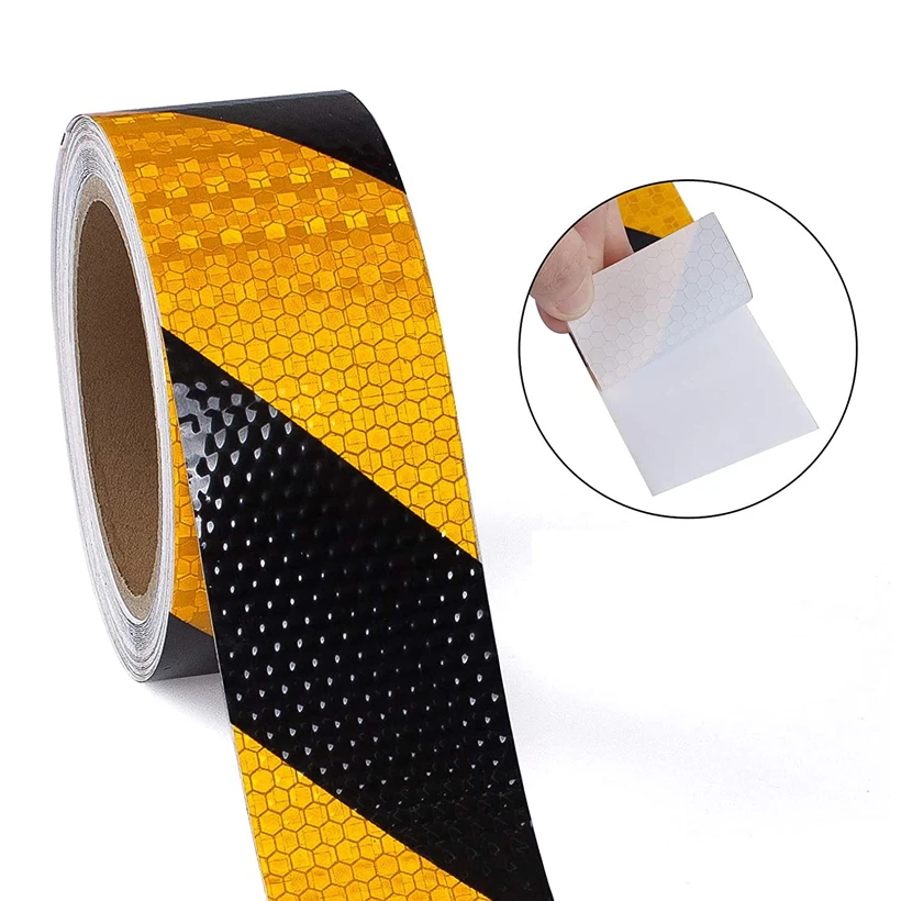 Reflective Waterproof Warning Tape Stickers For Car Safety Mark