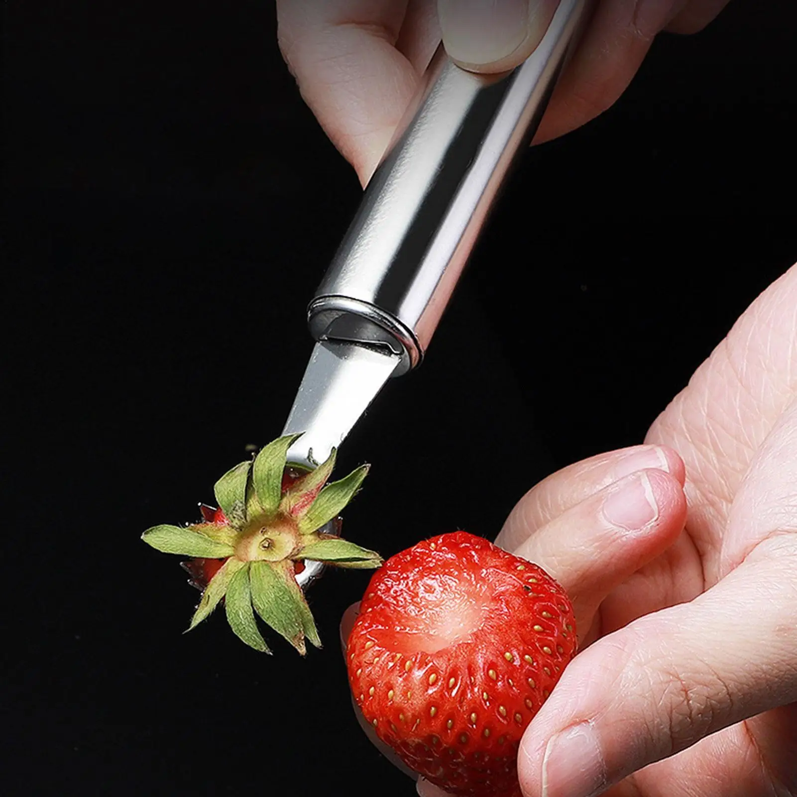 Remove Corer Tool Tomato Corer Remover Fruit Stem Remover Plant Stem Remover Strawberry Huller Portable Kitchen Gadget For