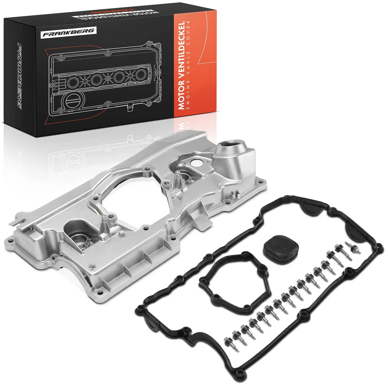 Frankberg 1x Ventildeckel Zylinderkopfhaube für BMW 3er 1er E90 E91 E87 320i 318i 2.0L 2004-2012 11127568581