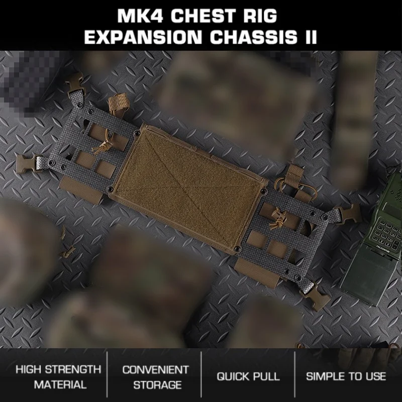 

MK4 Wilderness Hunting Rig | Chest Rig Expansion Chassis | for Range Training & Airsoft Accessories