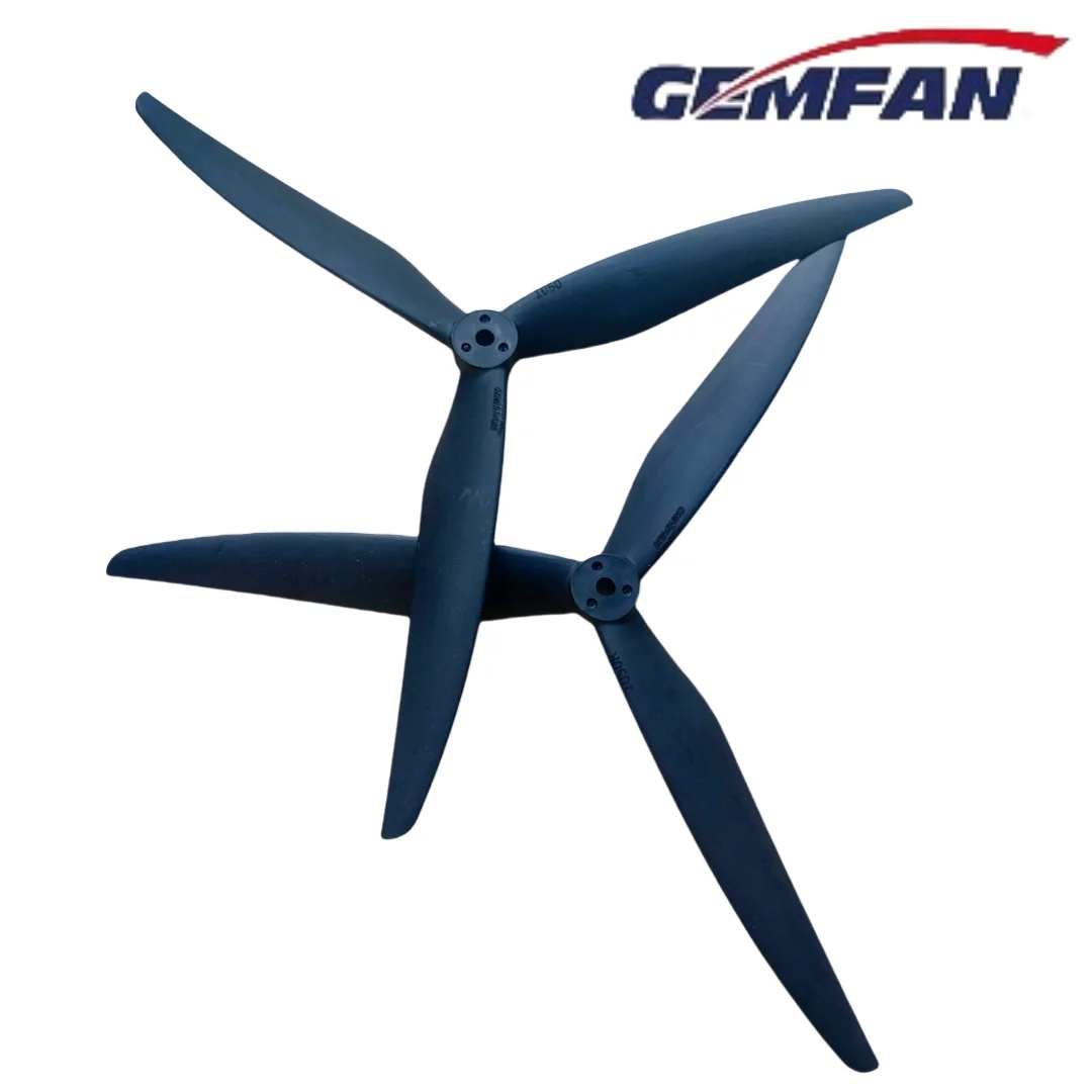 

Gemfan 1050 10X5X3 3-Blade Glass Fiber Nylon Propeller Prop CW CCW for Multirotor 10inch 10" FPV Cinelifter MarcoQuad