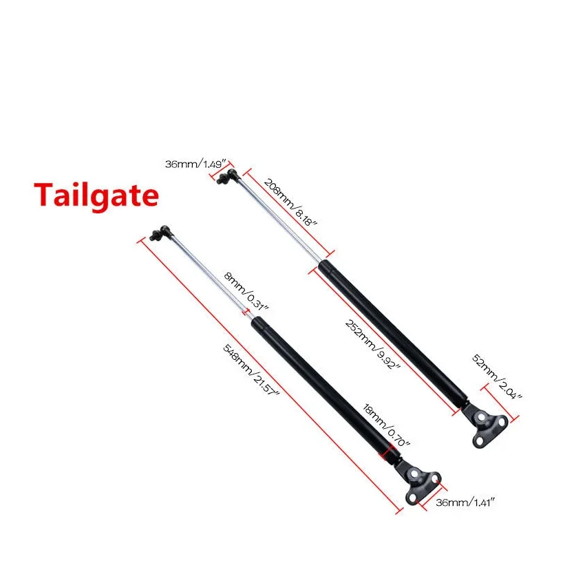 Rear Tailgate Lift Supports Shock Gas Strut For Lexus LX470 1998-2007 Toyota Land Cruiser Landcruiser 100 Series Car Accessories