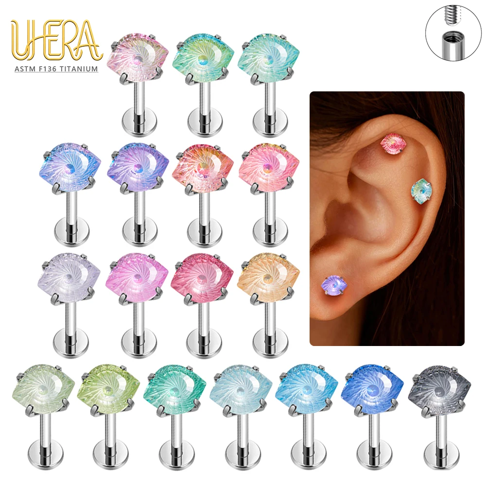 ต่างหูไทเทเนียม ASTM F136 แบบ  - Zoor Body Jewelry บทวิจารณ์และราคา