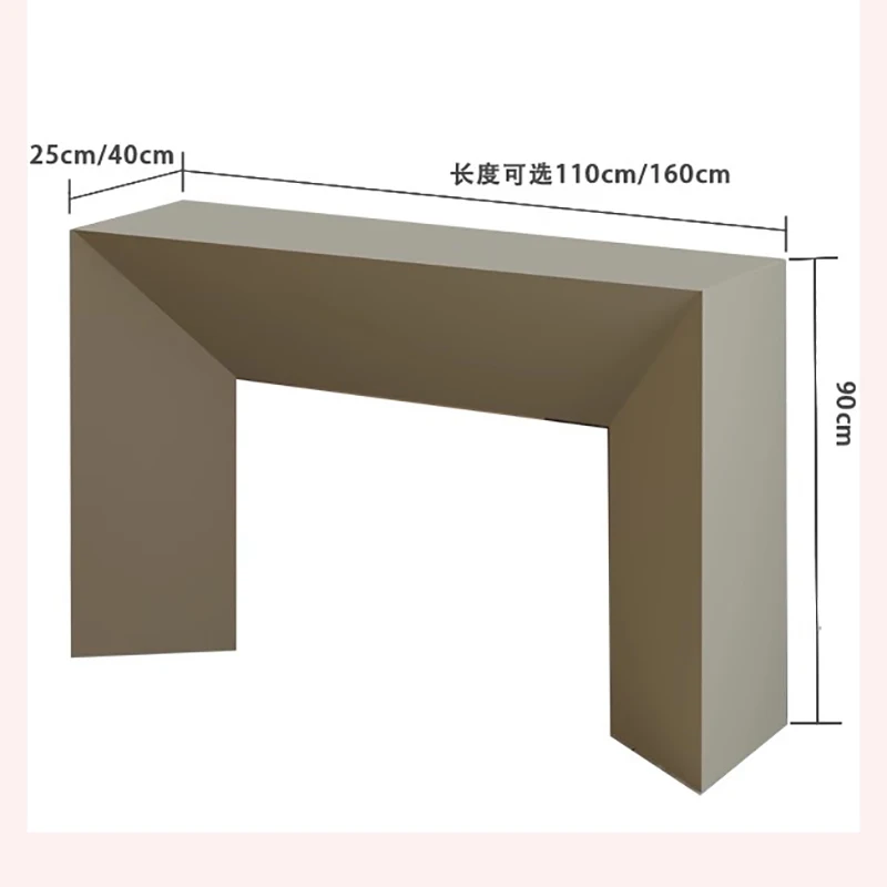 Glam Creative Console Table Modern Entryways Minimalist Table Unique Storage Mesita De Noche Dormitorio Living Room Furniture