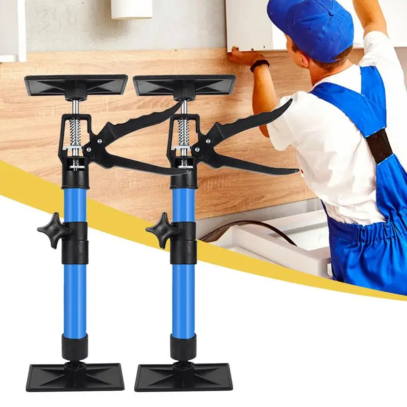 Cabinet Jack Support Pole 3rd Hand Support Pole 11.8-23.2 Inch Adjustable Support Pole Multifunctional Woodworking Tools For