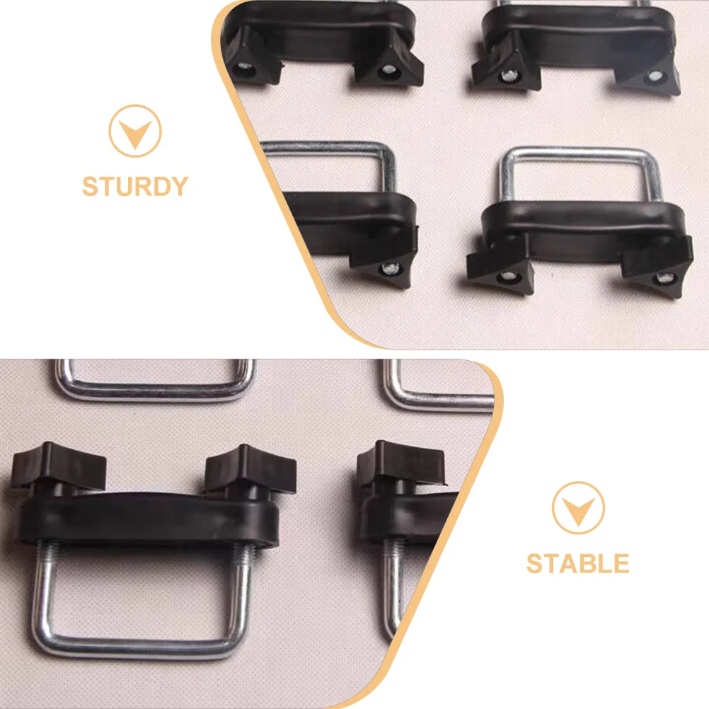 Luggage Rack Accessories Brackets Lock Nuts Car Roof Cargo Carrier Clips U-bolt Clamps