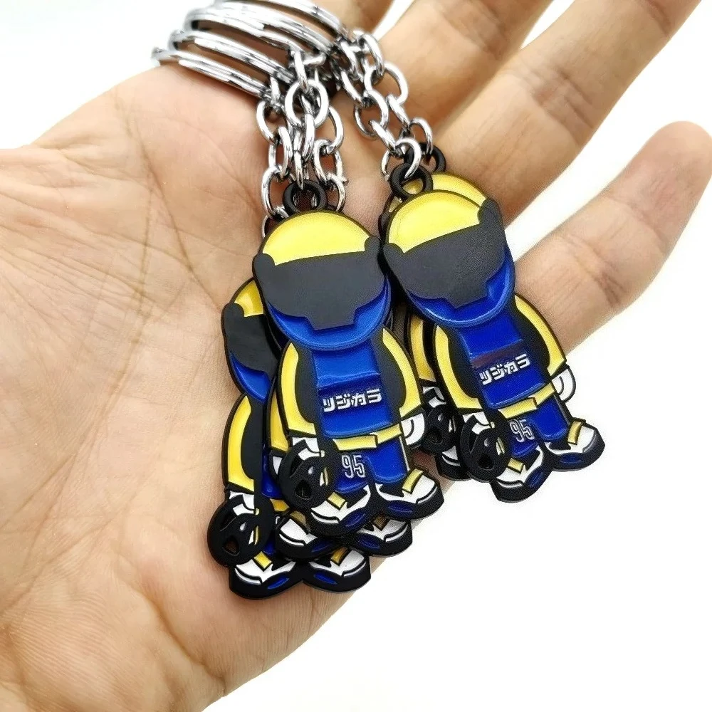 JDM Culture 3D Metal Zinc Alloy Keychain Car Auto Parts Key Chain Wheel Car Girl Keychain For Turbo Girl Racing Accessories 4