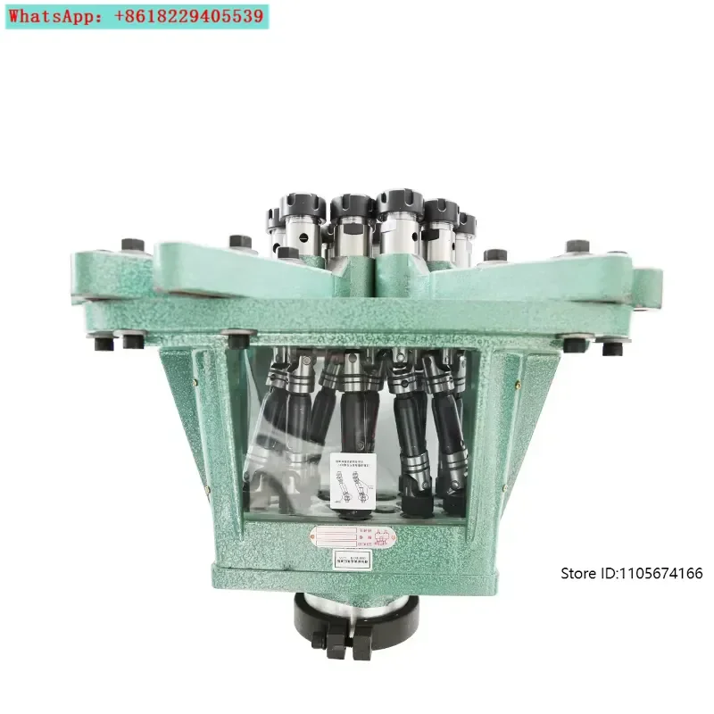 Adjustable multi-axis porous drilling machine