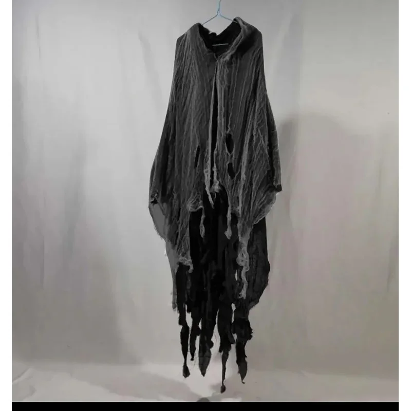 MN1 للجنسين هالوين شبح Dementors تأثيري حلي القوطية الرعب غيبوبة ممزقة مقنعين الرؤوس يوم الموتى الدعائم الطرف 9 * Jy