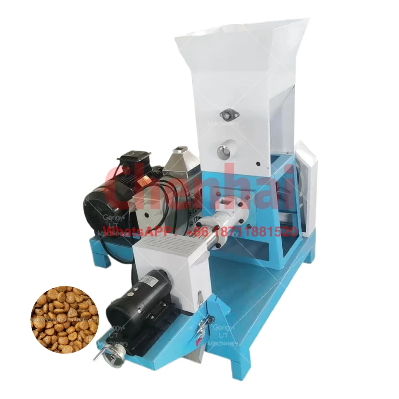 300-400KG Floating Fish Feed Machine Fish Feed Pellet Mill Pelletizer Machine Price Automatic Fish Feed Pellet Machine