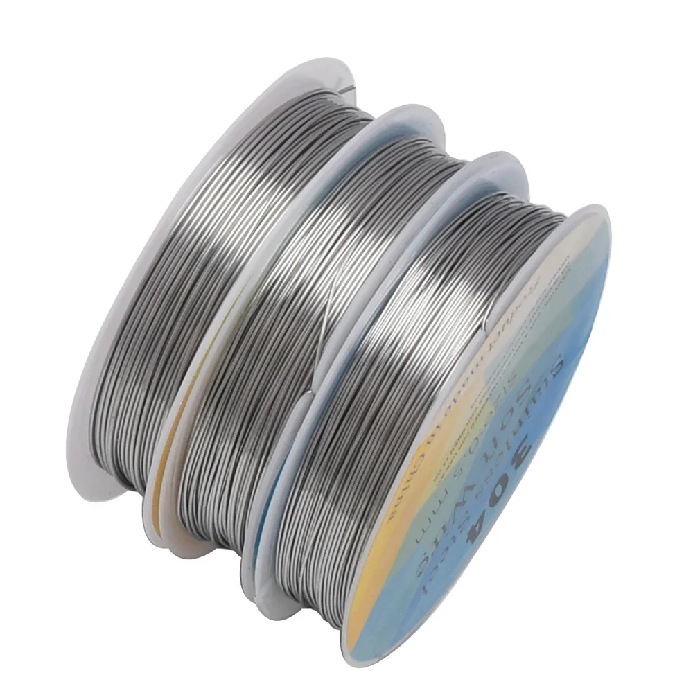 20,22,24,26,28 Gauge 304 Stainless Steel Wire 0.3-0.8mm Craft Bailing Wire Sculpting Wire For Jewelry Making DIY Handcraft image 5