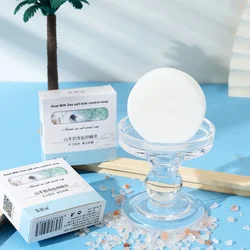 Bain nettoyant pour les mains au lait de chèvre et au sel de mer, anti-acariens, fait à la main, Regina, 85g