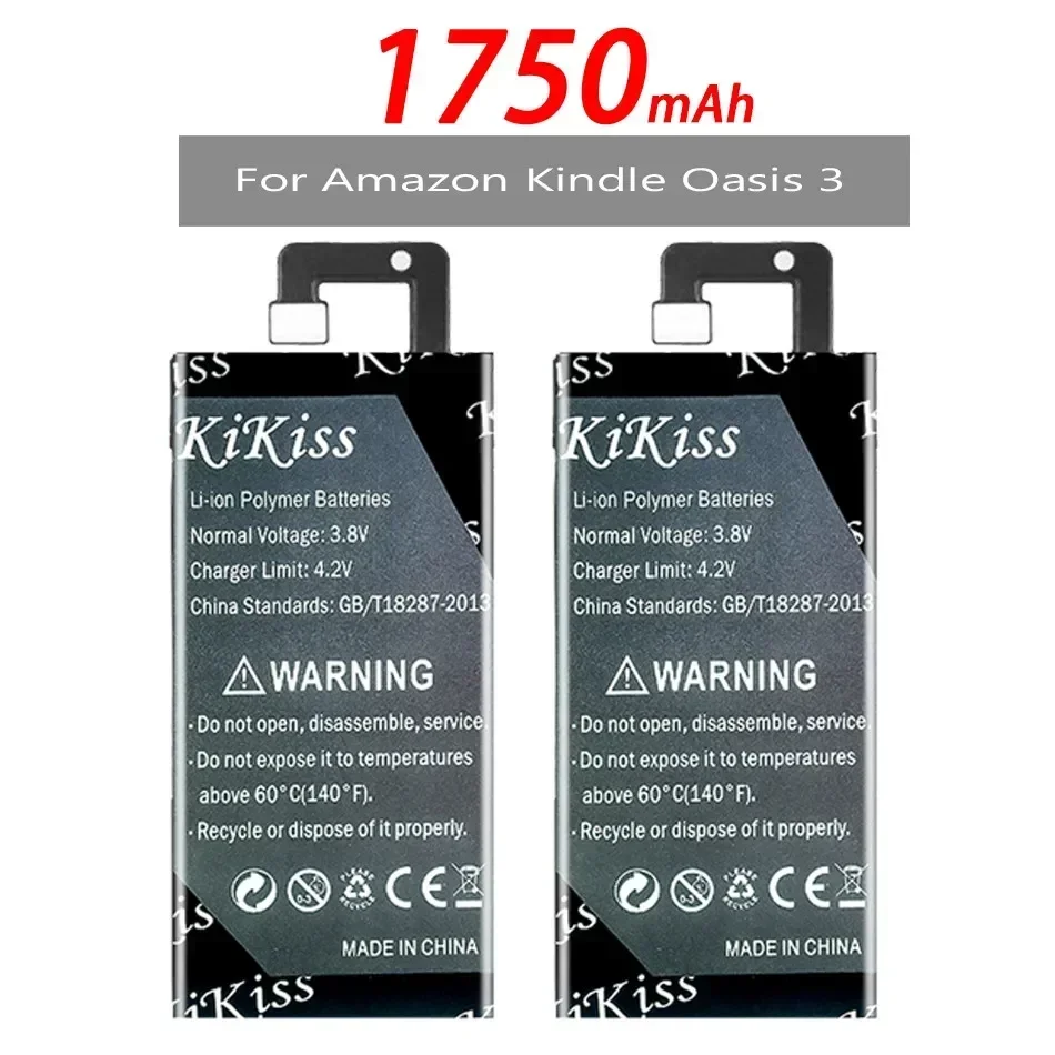 KiKiss Battery 1750mAh ST29 58-000252 for Amazon Kindle Oasis 3