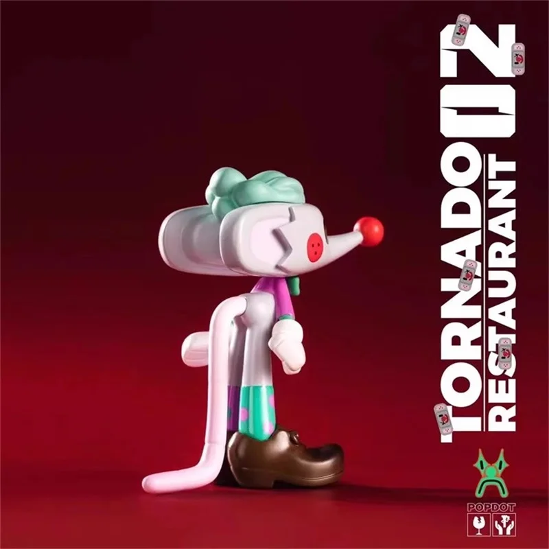 POPDOT トルネードレストラン NO.2 クンニ 22 センチメートル & ミスタープディング 8 センチメートルアクションフィギュア人形模型玩具在庫あり
