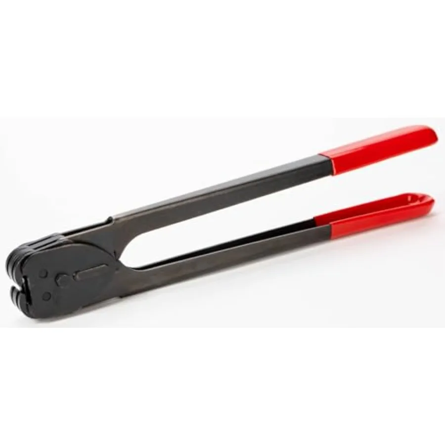 C-326 Double Notched Front Action Sealer/Crimper Durable Tool with Long Handle Good Horizontal and Vertical Operation Heat-Trea