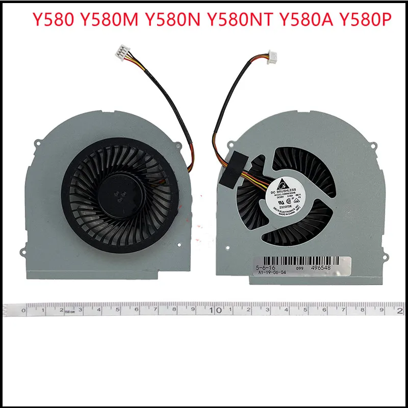 

New Laptop CPU Cooling Fan Cooler For Lenovo Y580 Y580M Y580N Y580NT Y580A Y580P CPU