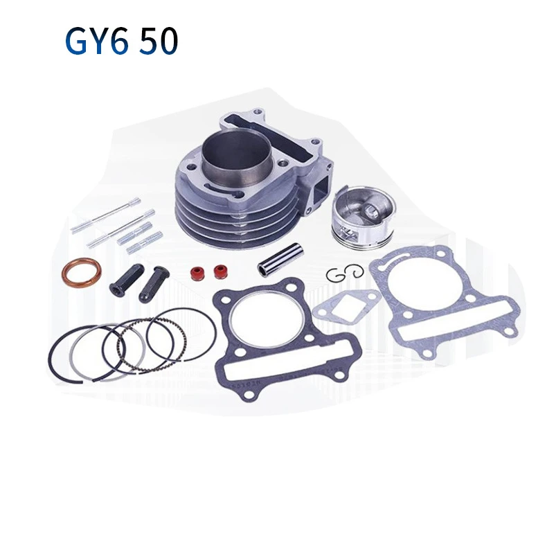 

Chinese Scooter Engine Rebuild Kit for GY6 50cc 39mm Bore Cylinder Kit Piston Ring Tool Set 4-stroke 139QMB 139QMA Moped ATV