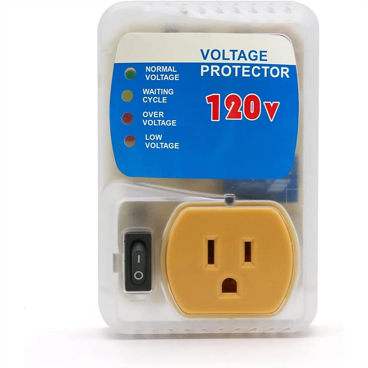 

Surge Protector for Home Appliances, Voltage Protector with Delay Function for Refrigerators and Freezers 120V 15A 1800W