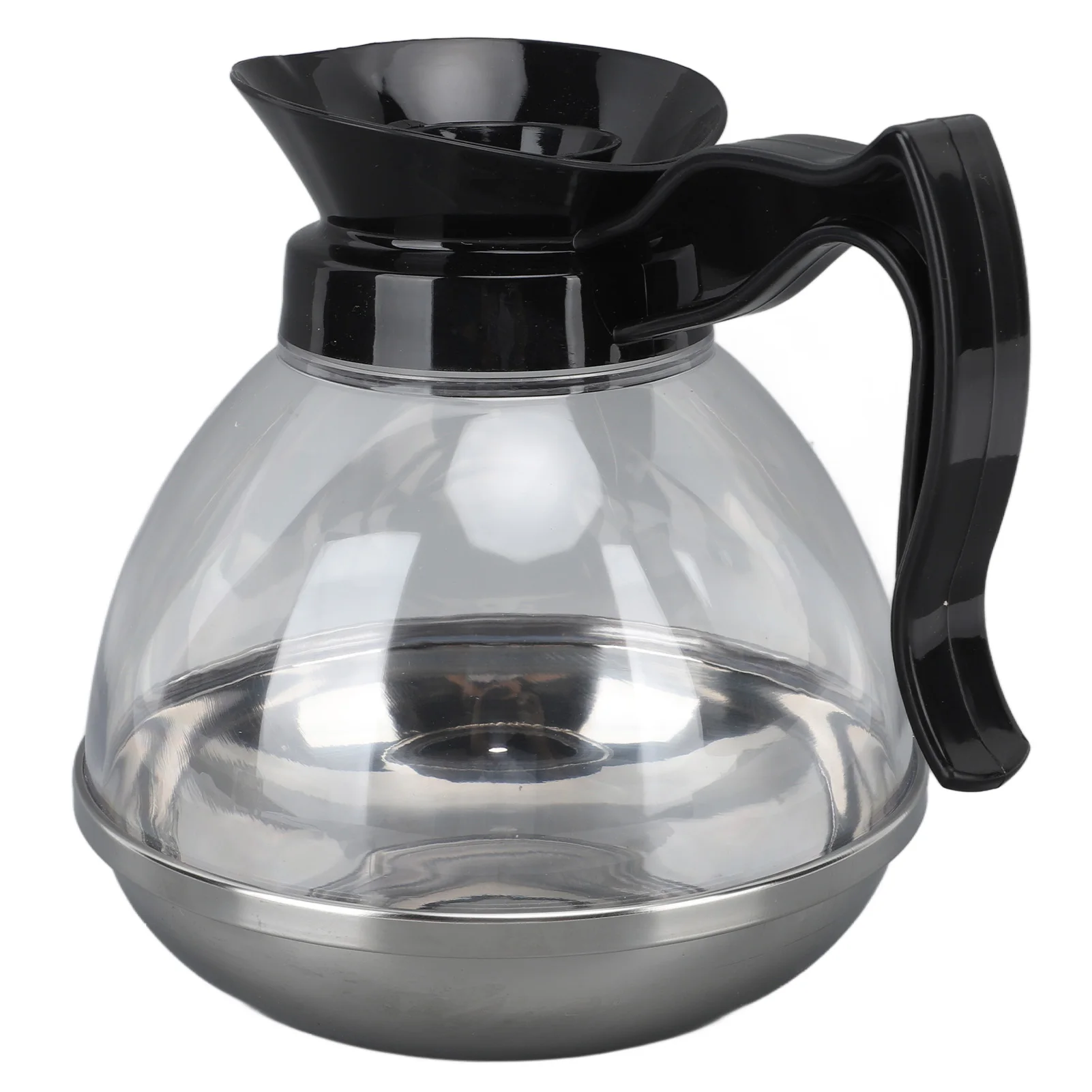 

Replacement Coffee Pot 1.2QT ABS Universal Coffee Maker Pot With Comfortable Handle And Tight Fit Spout For Coffee Machine Stove