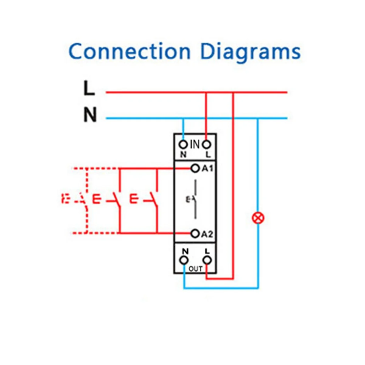 

Tuya Smart Life ZigBee Circuit Breaker Din Rail 1P Single Pole Dry Contact Timer Relay App Remote Control Smart Timer