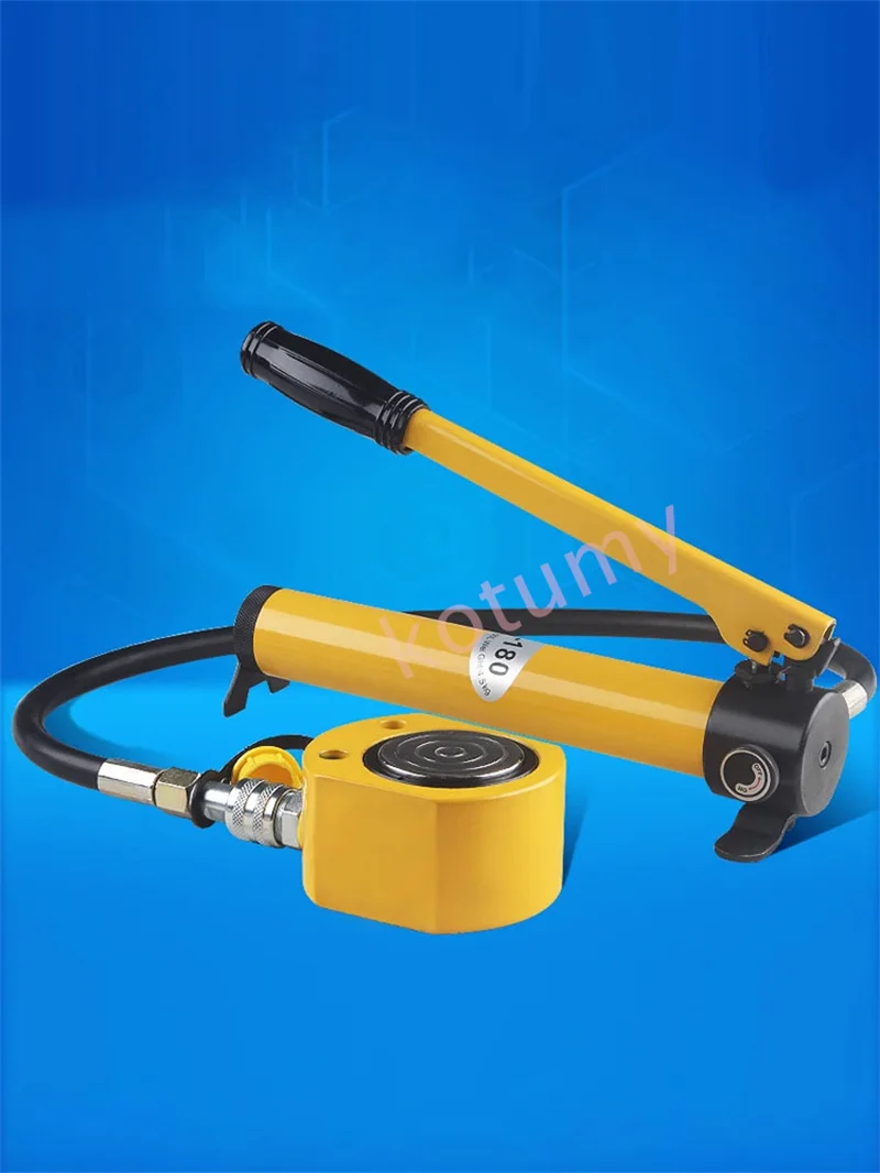 5/10/20T Ultra-thin Portable Hydraulic Lifting Jack Separate Hydraulic Booster Hydrocylinder