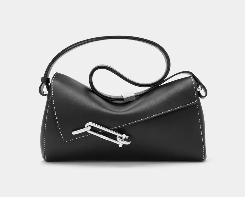 

Lock Handbag Niche Luxury Minimalist Clutch Baguette Crossbody Bag Tote Shoulder Office Lady Chic Handbag Commute Hobo Bag