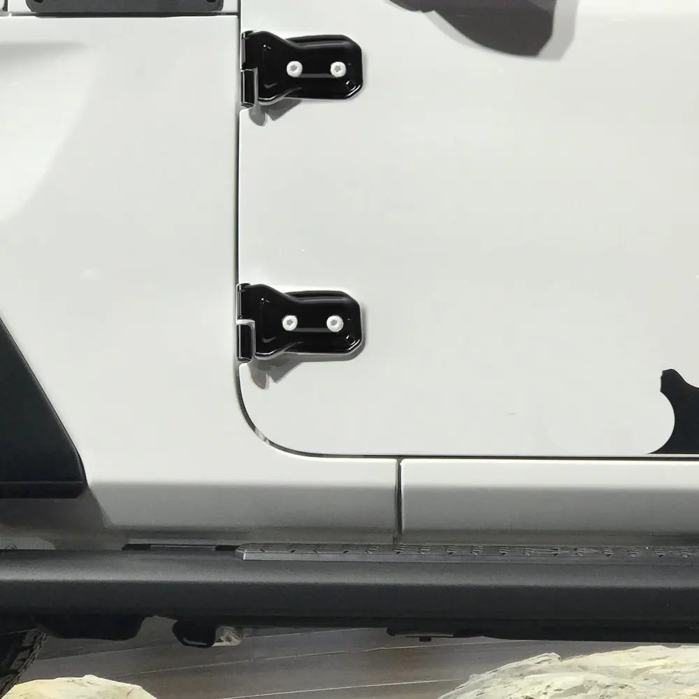 M93K-Door Hinge Cover Protector Trim Kit For 2018-2019 Jeep Wrangler JL & Unlimited Car Accessories - view 2