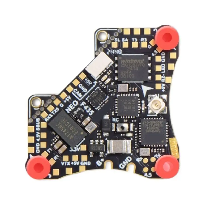 

FBIL-F435 NEO 1S AIO Flight Controller ICM42688P 16MB 5A 4-In-1 ESC Dshot300 TYPE-C For RC FPV Drones