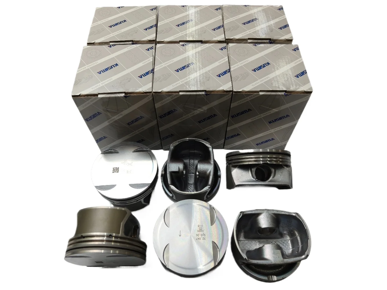 

High quality Piston Assembly 6x Piston with Ring Set M272 3.5L V6 for Mercedes Benz C219 W211 E 350 C207 A2720302217 M273 4.6L