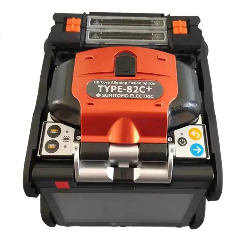 82C + Faserfusionsspleißgerät mit FC-6 + Faserschneider