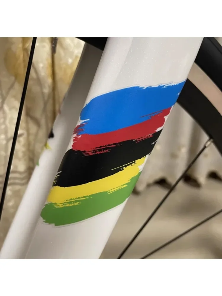 AliExpress NONE 2 Bike Front Fork Decorative Stickers - Waterproof, UV/Sun Protection, Scratch Resistant - Multi-Color Available (Blue, Red.....