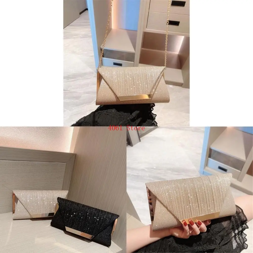 

Women's Evening Bag Wedding Handbag Ladies Crossbody Bag with Chain for Banquet