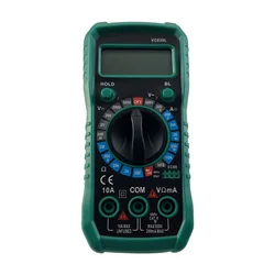 LCD Digital Multimeter:VC830L AC/DC 1000V Voltmeter Ammeter Ohm Tester High Safety Handheld Meter (Not Batteries)