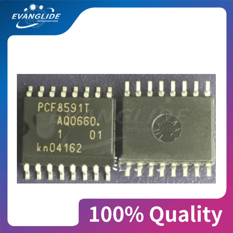 10 PCS/LOT 100%Quality & New PCF8591T PCF8591 SOP-16 8-bit ADC Converter CHIP