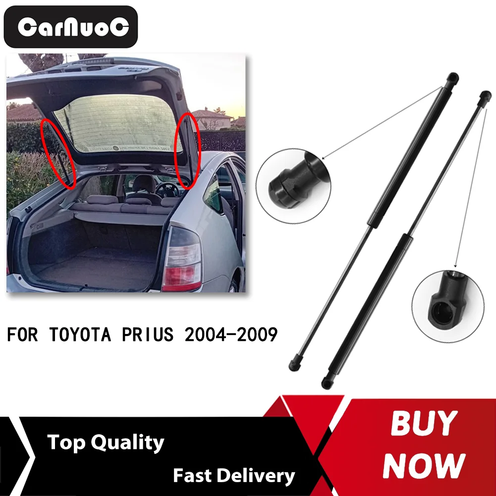 

2Pcs Car Tailgate Lift Support Rods Gas Spring Shock Struts FOR TOYOTA PRIUS 2004-2009 Car accessories