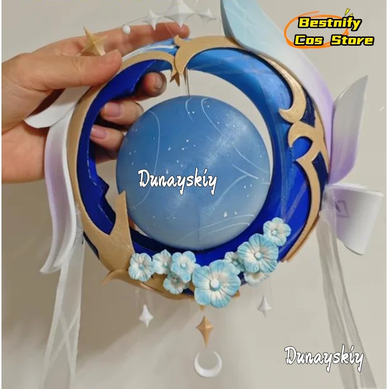 

Bestnify Cos*/Аниме Genshin Impact Columbina/Damselette Nocturne The Veil ‌ Эксклюзивный светящийся реквизит для косплея: оружие и снаряжение ‌