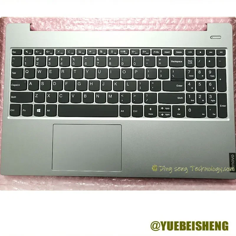 

YUEBEISHENG New for LENOVO xiaoxin 15IWL 2019 S340-15 palmrest US keyboard Upper case cover Touchpad,Silver