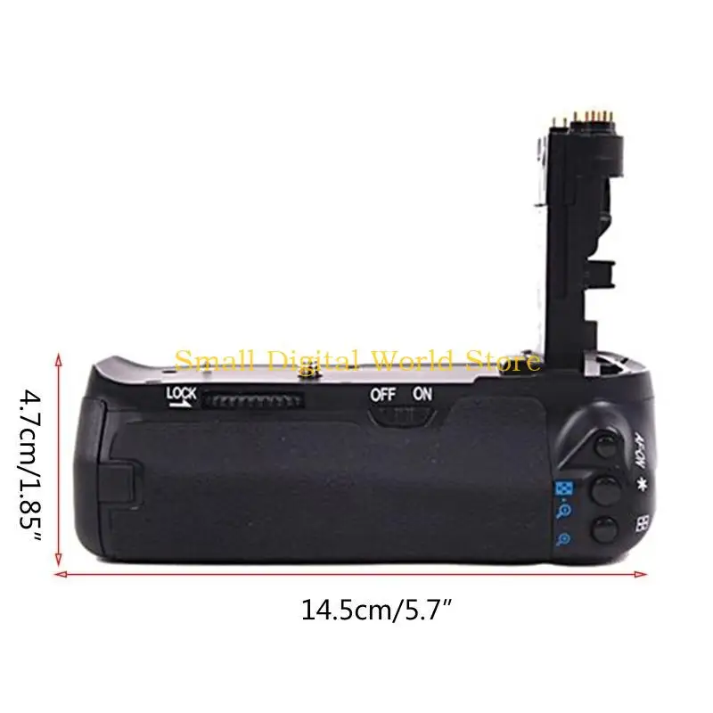 77UB vertikaler Batteriehandgriff für 60DA 6D DSLR-Kamera kann 2PCS LP-E6 Batterie ersetzen BG-E6