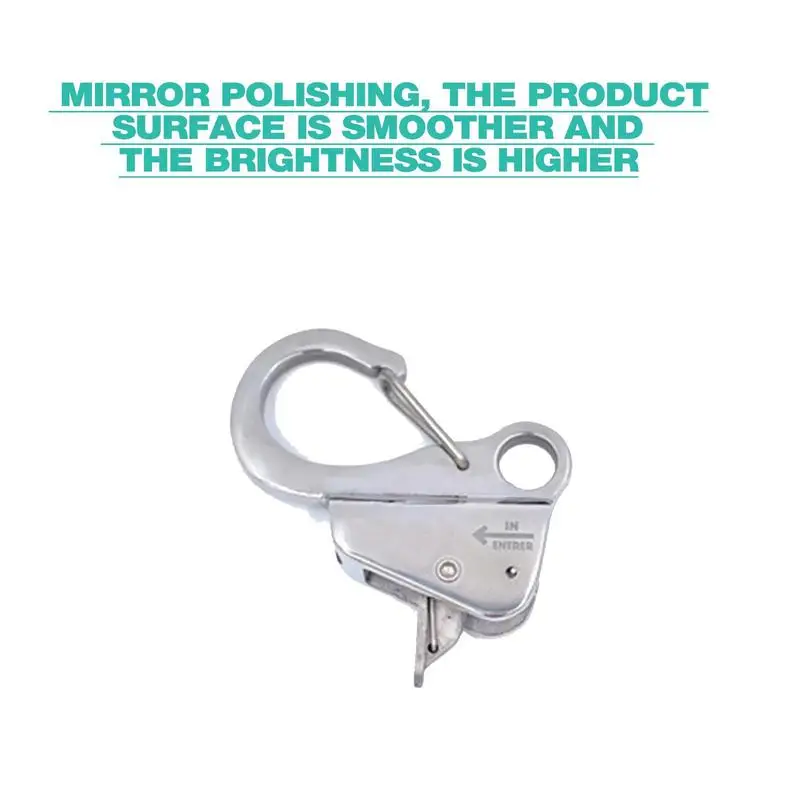 Stainless Steel Boat Fender Clip Boat Fender Quick Release Clip Boat Bumper Fender Hook Spring Snap Attach Rope Marine For Boat