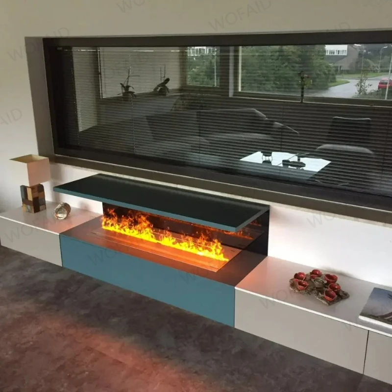 

Инновационный электрический камин с водяным паром, регулируемое пламя, покоет реалистичный эффект дыма без опасности, ультра безопасный