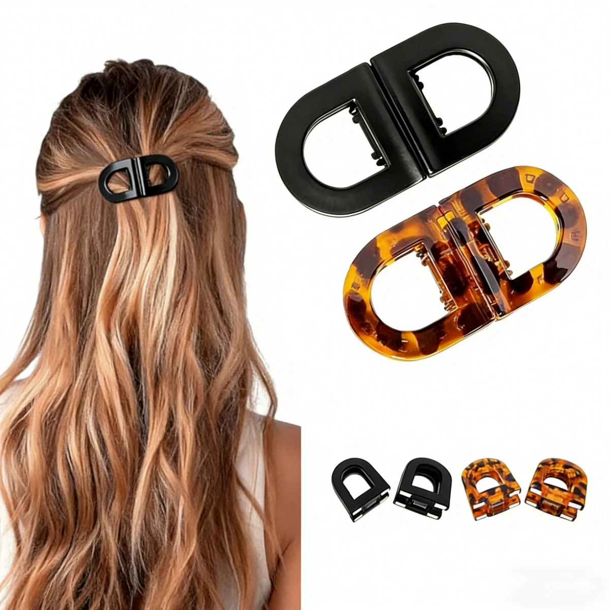 

Магнитные заколки для волос с сильной фиксацией, профессиональные салонные разделительные зажимы, нескользящие заколки для укладки волос для женщин и девочек, набор инструментов для укладки волос