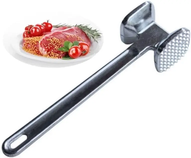 Meat Tenderizer aluminum Meat Hammer 22-24cm Aluminum Alloy Steak Metal Mallet Kitchen Tools For Tenderizing Steak Beef Poultry