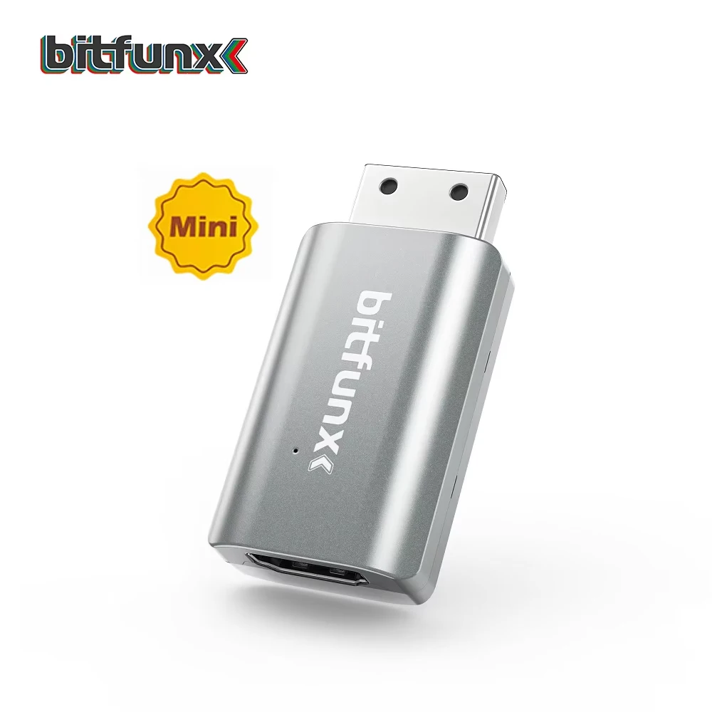 

Bitfunx DC VGA to HDMI Adapter Mini Version HD TV Video Audio Converter for DreamCast Game Console All Version