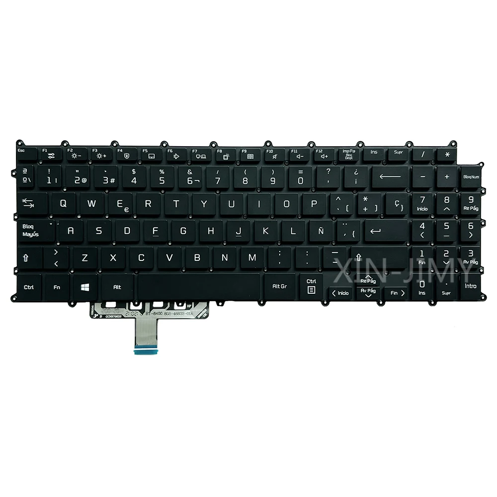 

16Z90P Spanish Backlit Keyboard for LG Gram 16Z90P 16ZD90P 16Z90PD 16Z90PC 16Z90P-G 16Z90P-K Notebook