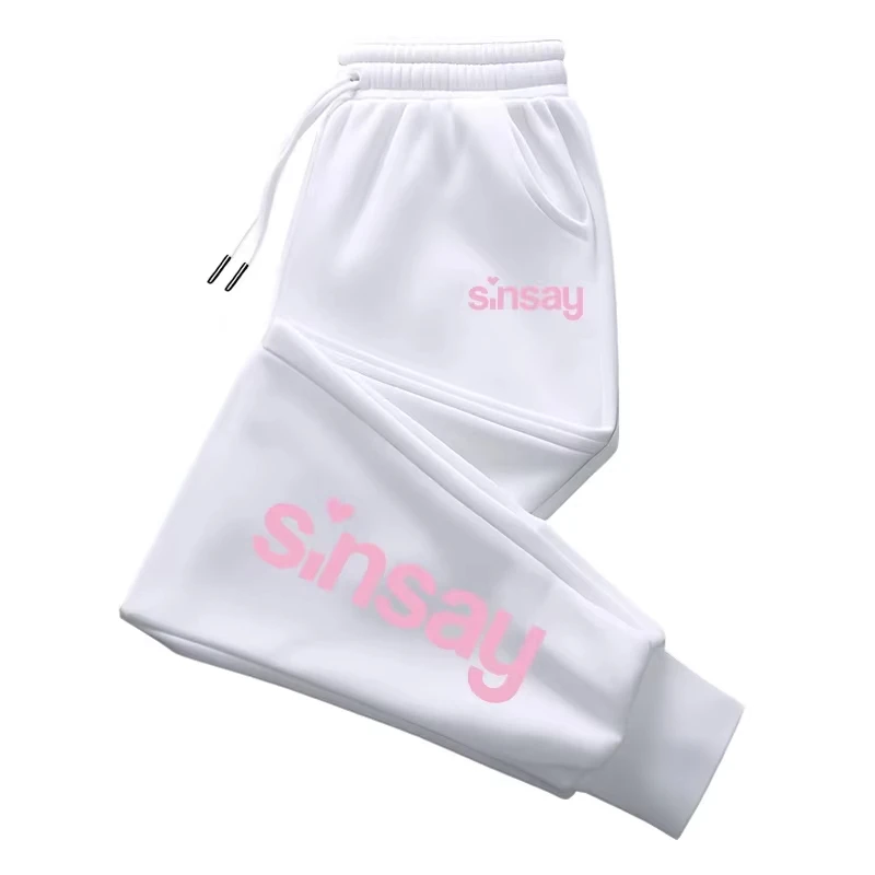 2025 رائجة البيع المرأة Sweatpants الحضرية موضة عادية فضفاض بنطلون كل موسم المنزل في الهواء الطلق الراحة لينة ممارسة بنطال رياضي