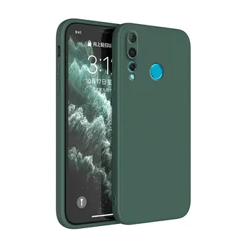 Silikonový kryt s čtvercovým tekutým povrchem pro Huawei Y6P Y7P 2020 P40 lite E Y6 Y6S Y7 Y9 Prime 2019 P smart Z P30 Lite Zadní kryt 12 nejlepší prodej pouzdro Huawei Y6 - №9