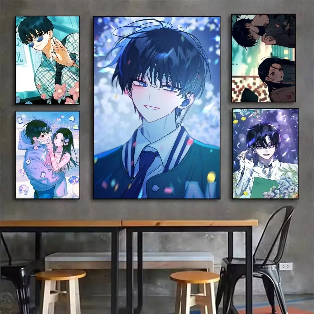Our guild’s idol   Poster Waterproof HD Art Wall Decal Self-Adhesive Print
